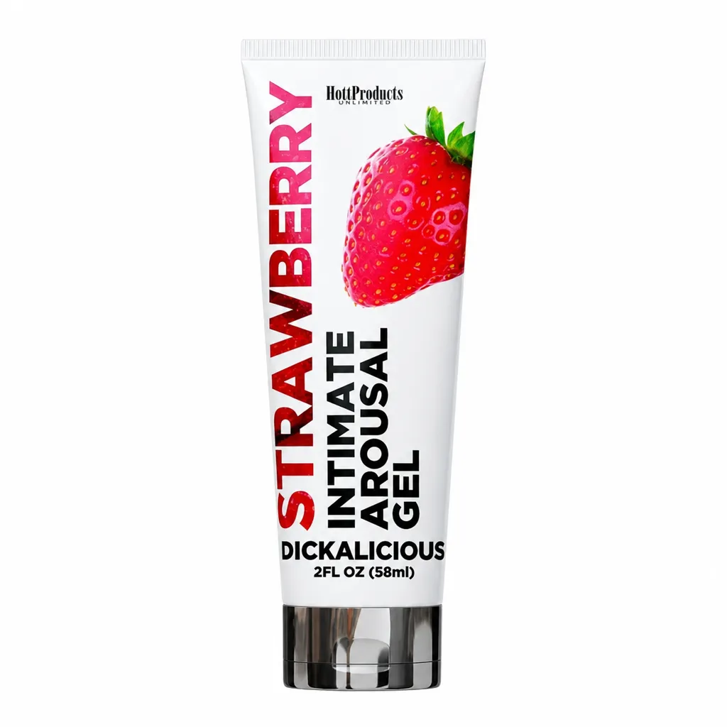 [818631020270] Dickalicious Gel Comestible Fresa - 60 ml