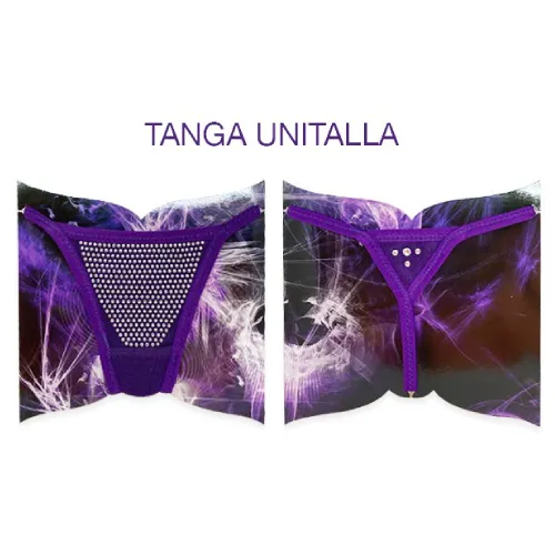 Tanga Algodón Mordo Metal