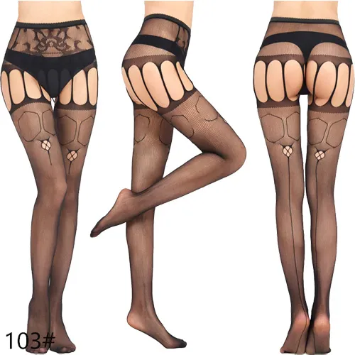 [AJ003-103] Pantimedias eróticas de malla - 103