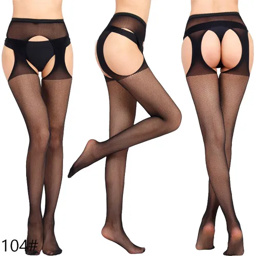 [AJ003-104] Pantimedias eróticas de malla - 104