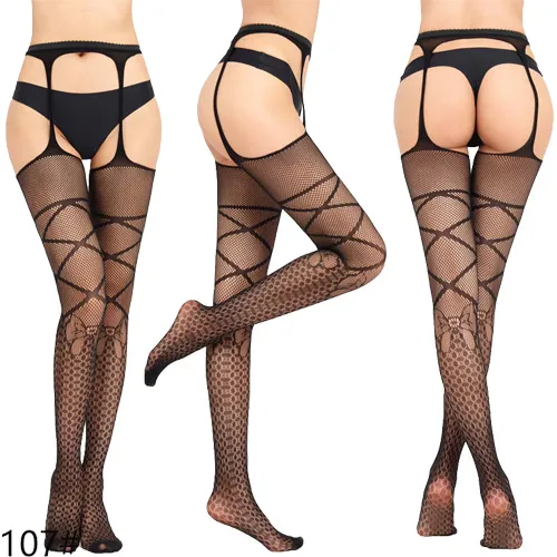 [AJ003-107] Pantimedias eróticas de malla - 107
