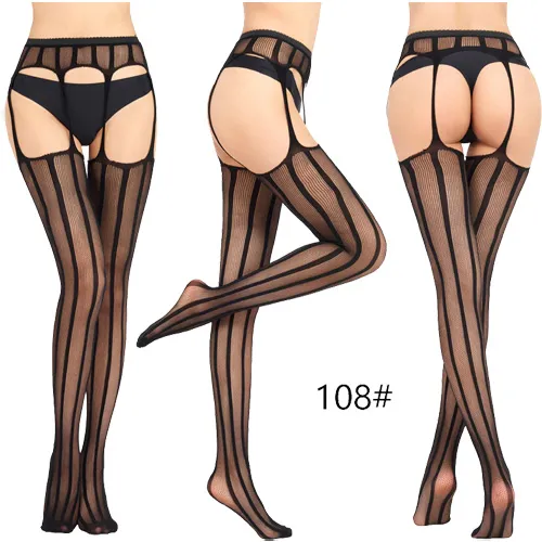 [AJ003-108] Pantimedias eróticas de malla - 108