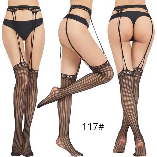 [AJ003-117] Pantimedias eróticas de malla - 117