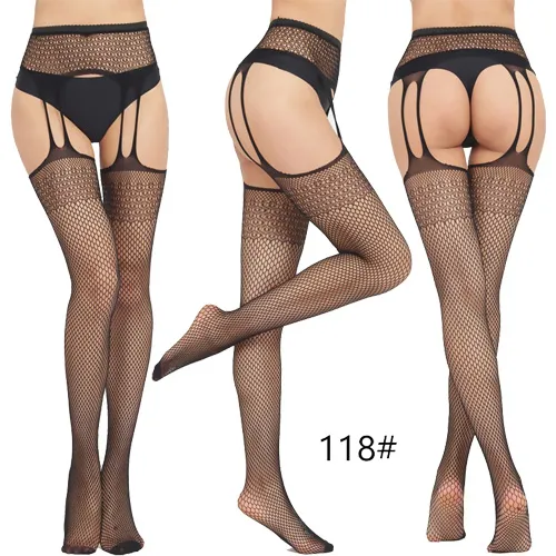 [AJ003-118] Pantimedias eróticas de malla - 118