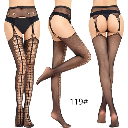 Pantimedias eróticas de malla - 119