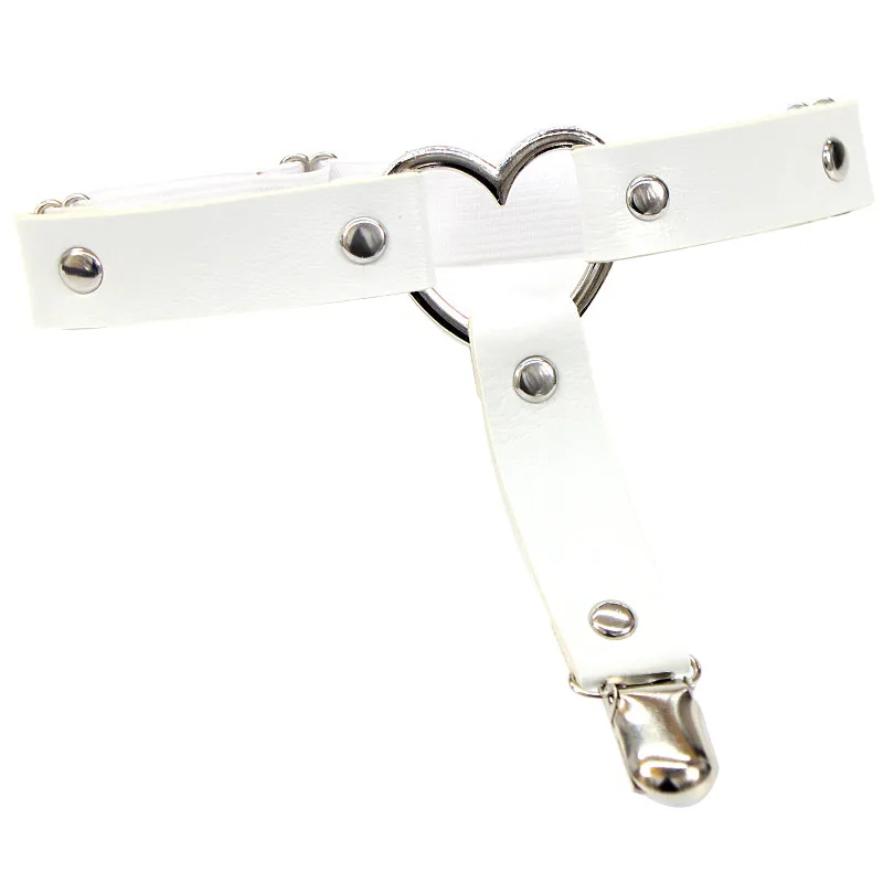 Liguero con remaches - Blanco