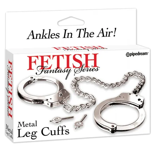 [603912149944] Esposas de metal para tobillos Fetish Fantasy Series