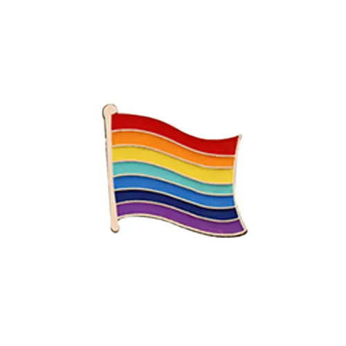 [19701006] Gay Pride Pin - Bandera