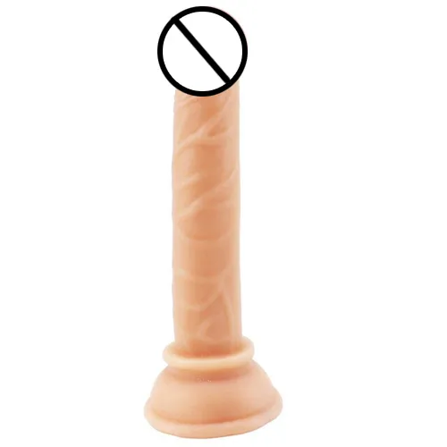 Dildo económico - Flesh - 12 cm x 2.2 cm