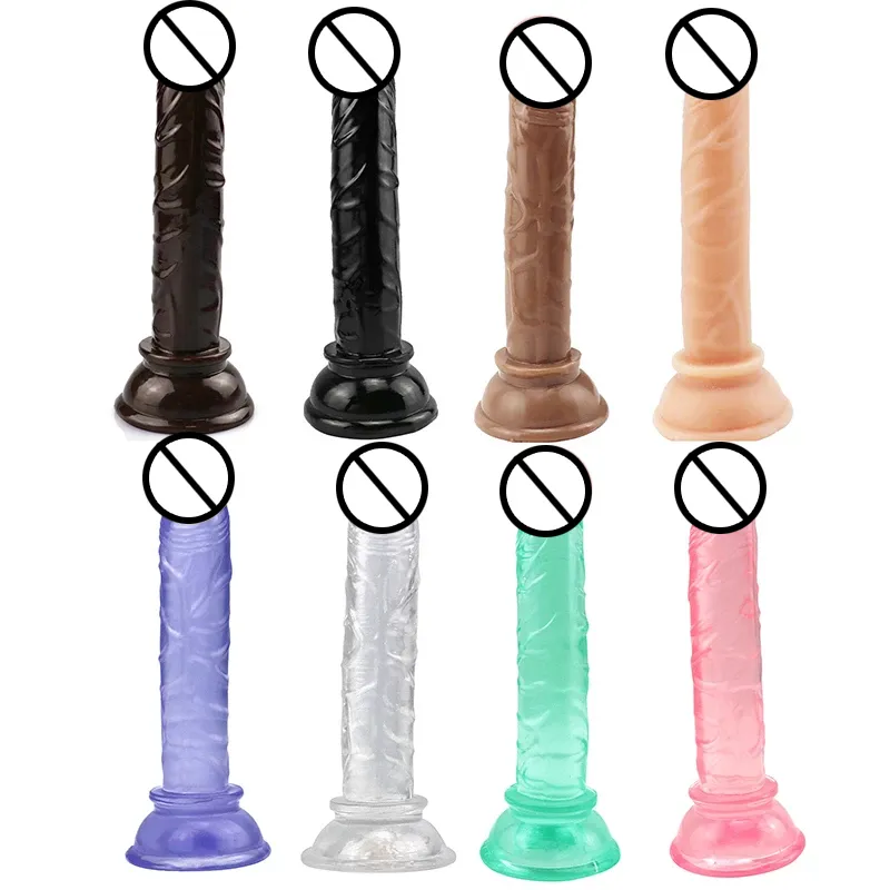 [19701193] Dildo económico - Morado- 12 x 2.2 cm