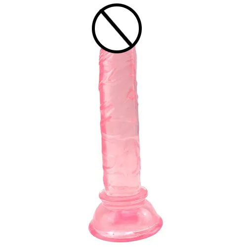 Dildo económico - Rosa - 12 x 2.2 cm