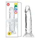 Dildo Transparente - 15 x 5 cm