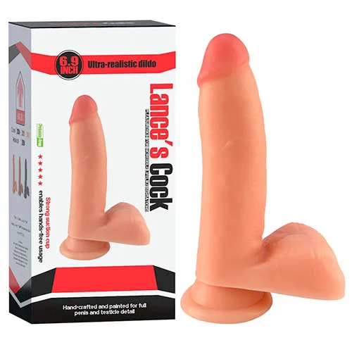 [QS-B074] Ultra Realistic Dildo - 17.5 x 4.2 cm