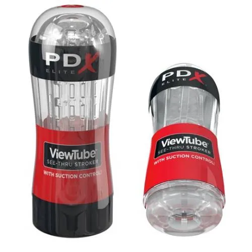 PDX Elite ViewTube See-Thru Stroker