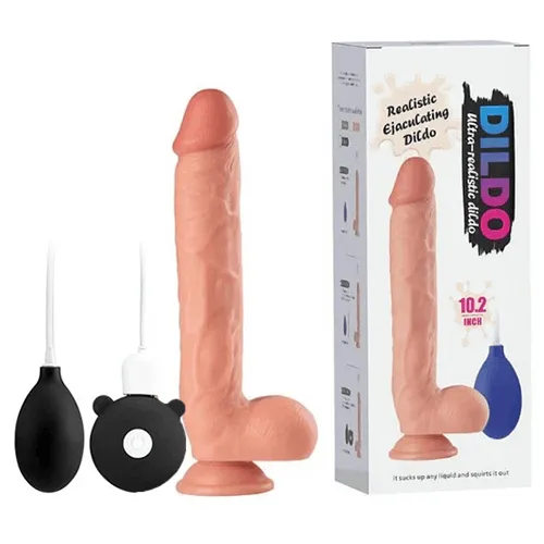 Realistic Eyaculating Dildo