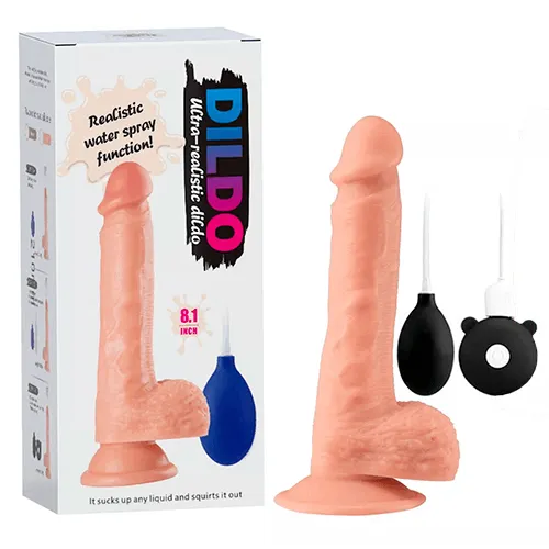 [QSP-032-C] Luxe Realistic Dildo Vibrator - 22 x 5 cm