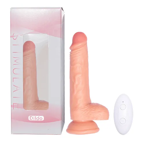 [QSB-064-S] Vibrator Dildo With Remote S