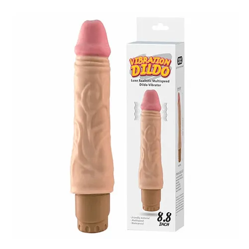 [QSDZ-027-R] Luxe Realistic Dildo Vib 22.5