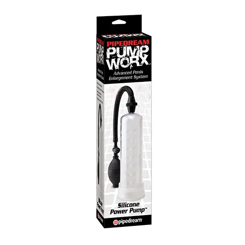 [603912294477] Silicone Power Pump Clear/Black