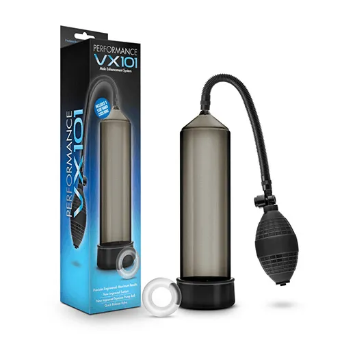 [853858007697] VX101 Pump Black Blush Novelties