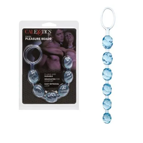 Swirl Pleasure Beads™ - Azul