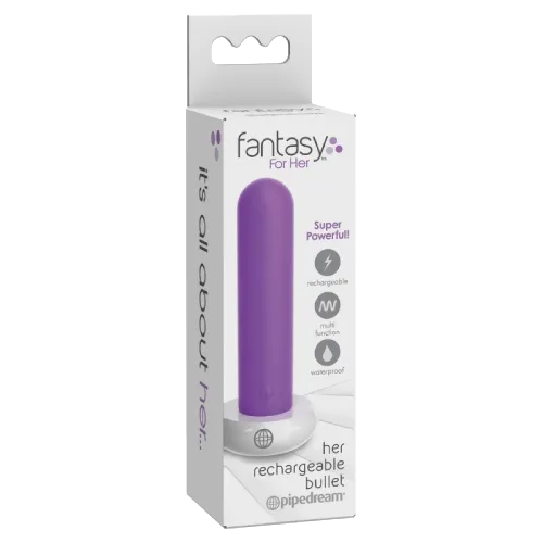 [603912757408] Fantasy For Her Her Bala Vibradora Rercargable - Morada