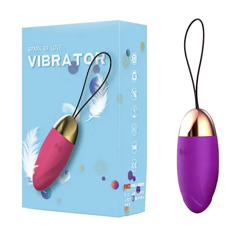 Bala Vibradora Kiss Morado – Recargable – 9.5 x 3.5 Cm
