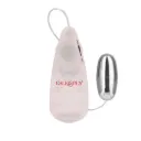 Bala vibradora Slim Teardrop Bullet - Clear - 5 x 2.5 cm