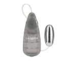 Bala vibradora Slim Teardrop Bullet - Smoke - 5 x 2.5 cm