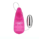 Bala vibradora Slim Teardrop Bullet - Rosa - 5 x 2.5 cm