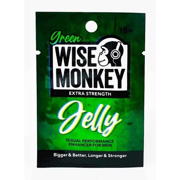 Wise Monkey Jelly - Green