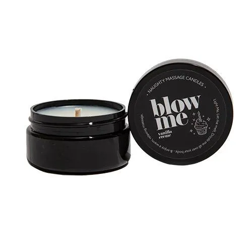 [739122143011] Vela Para Masaje - Blow Me Vanilla Creme