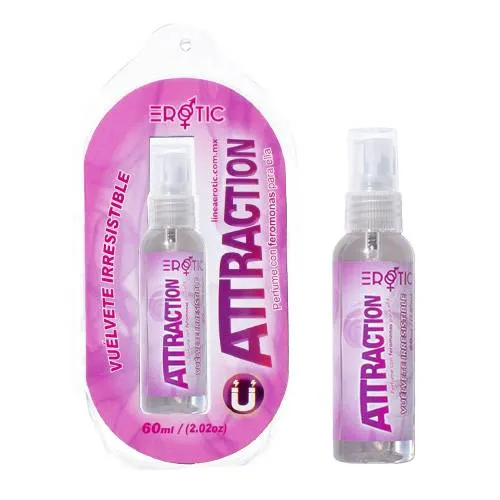 [710621696002M] Erotic Attraction Feromonas para ella - 60 ml