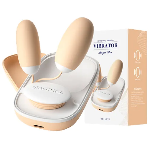 Huevo Vibrador Doble Lilo Magic Box Gold