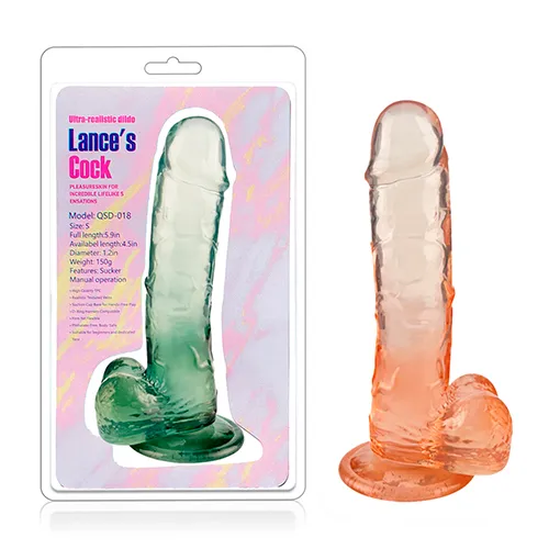 [QSD-018-S] Bicolor Dildo