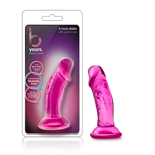 [819835023159] Dildo with Suction Cup - Rosa - 11.4 x 3.2 cm
