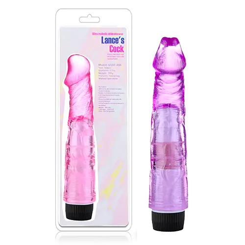 [QSDZ-006-R] Vibrador Recargable 10 Modos - 22.4 x 4.3 Cm