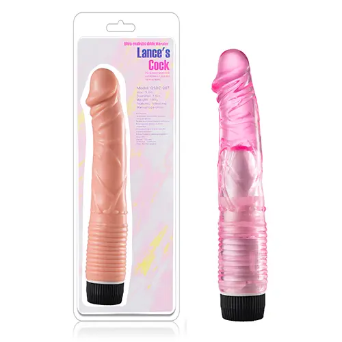 [QSDZ-007-R] Vibrador Recargable 10 Modos - 23 x 4 Cm