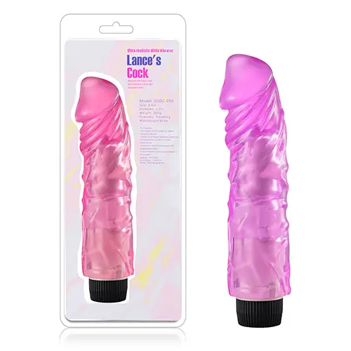 [QSDZ-010-R] Vibrador Recargable 10 Modos - 20 x 5.5 Cm