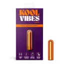 Mini Bala Vibradora Kool Vibes Tangerine – Recargable – 6.4 Cm