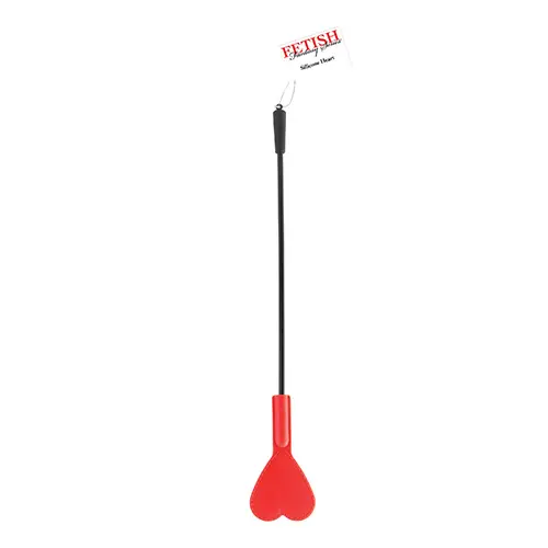 Fusta Silicone Heart Flapper – Rojo y Negro