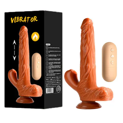 Vibrador Kamui Stick con Succión y Calor – Recargable – 23.2 x 3.5 Cm