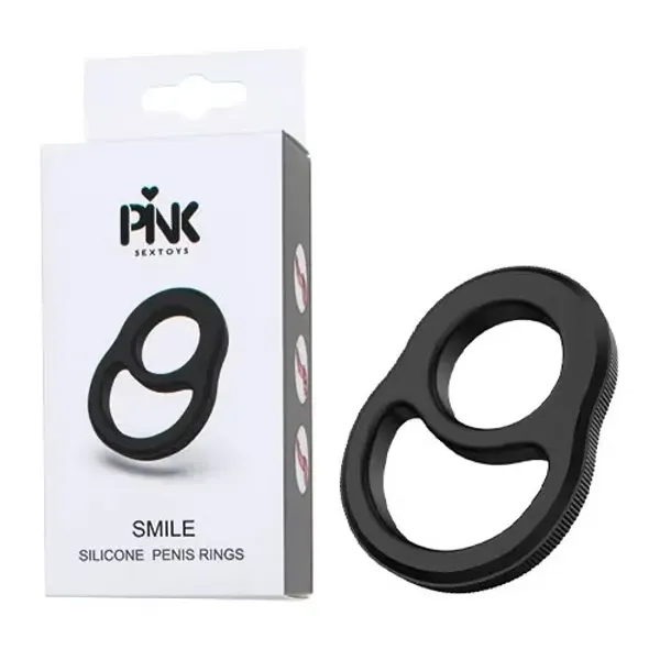 Anillo Doble para Pene Dual Glow In The Dark de Silicón