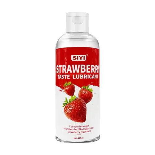 Lubricante Taste of Strawberry Sabor Fresa en Botella – 215 ml